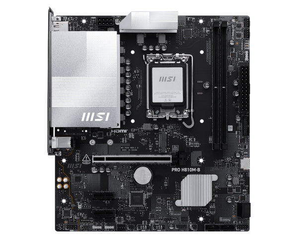 Carte Mère MSI PRO H810M-B LGA 1851