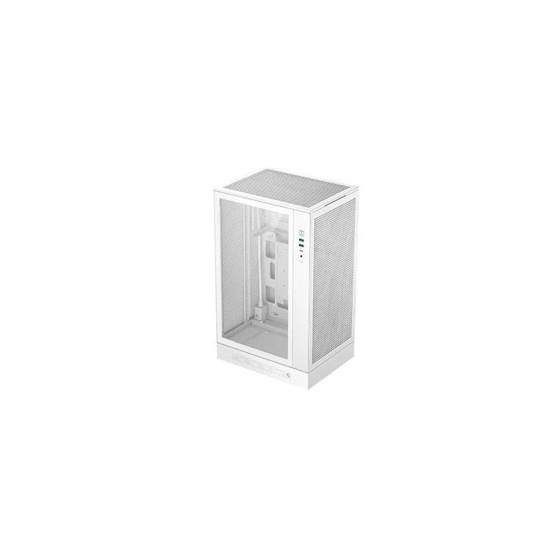 Boitier Mini Tour Micro ATX DeepCool CH270 Digital avec panneau vitré (Blanc)