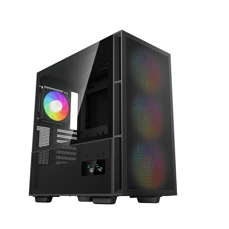 Boitier Moyen Tour E-ATX DeepCool CH560 Digital RGB avec panneau vitré (Noir)