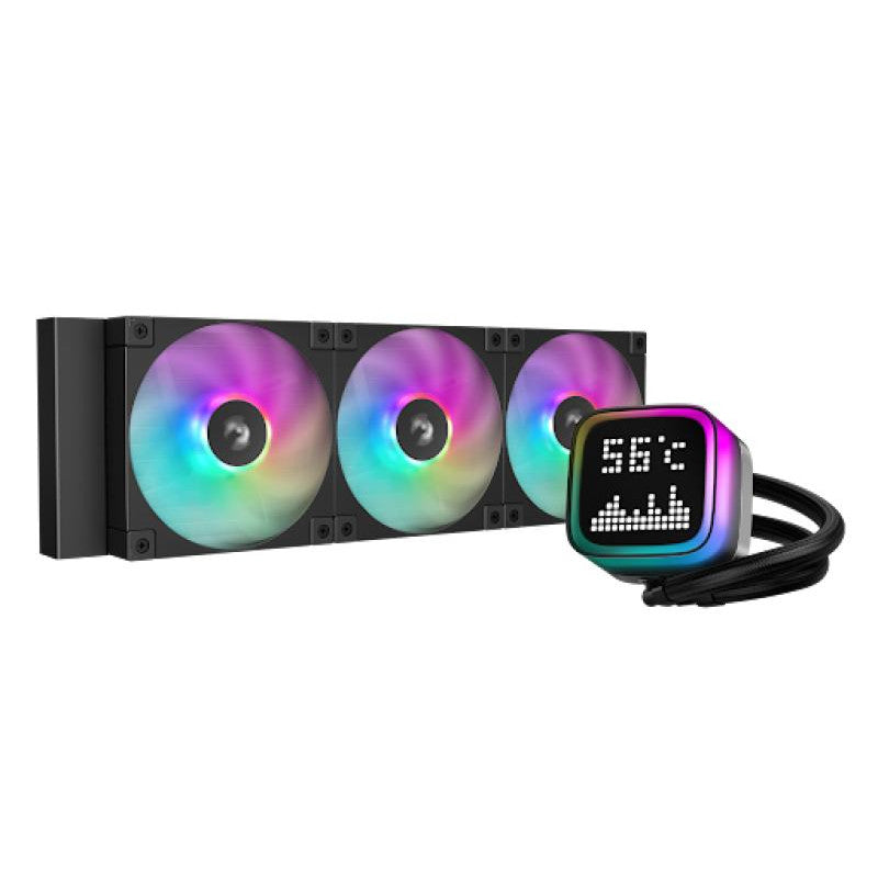 DeepCool LP360 Boitier PC, Processeur Refroidisseur de liquide tout-en-un 12 cm Noir 1 pièce(s)