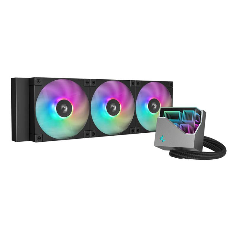DeepCool LT360 ARGB Processeur Refroidisseur de liquide tout-en-un 12 cm Noir 1 pièce(s)