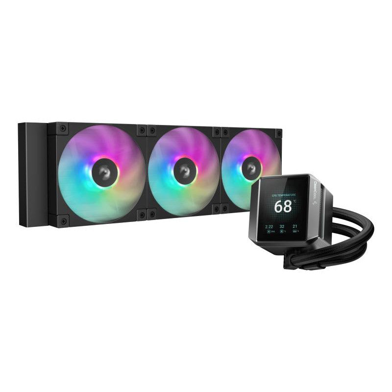 Kit Watercooling AIO DeepCool Mystique RGB - 360mm (Noir)