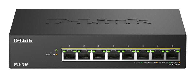 Switch D-Link DMS-108P/E