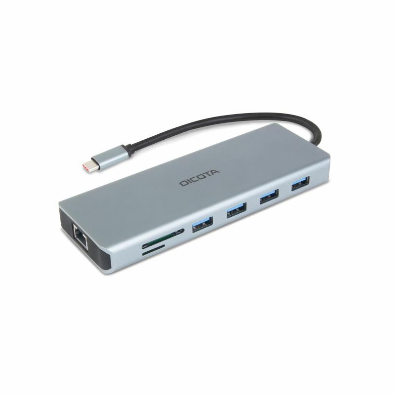 DICOTA - Station d'accueil - USB-C - DP, HDMI - 1GbE