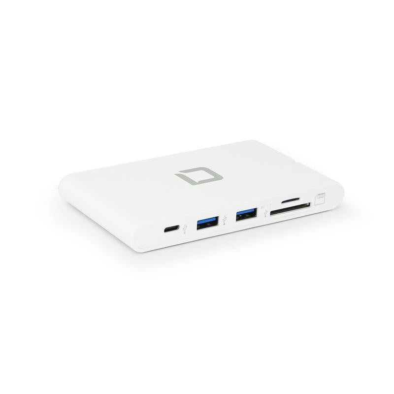 DICOTA USB-C Portable Docking 9-in-1 with HDMI - Station d'accueil - USB-C - VGA, HDMI