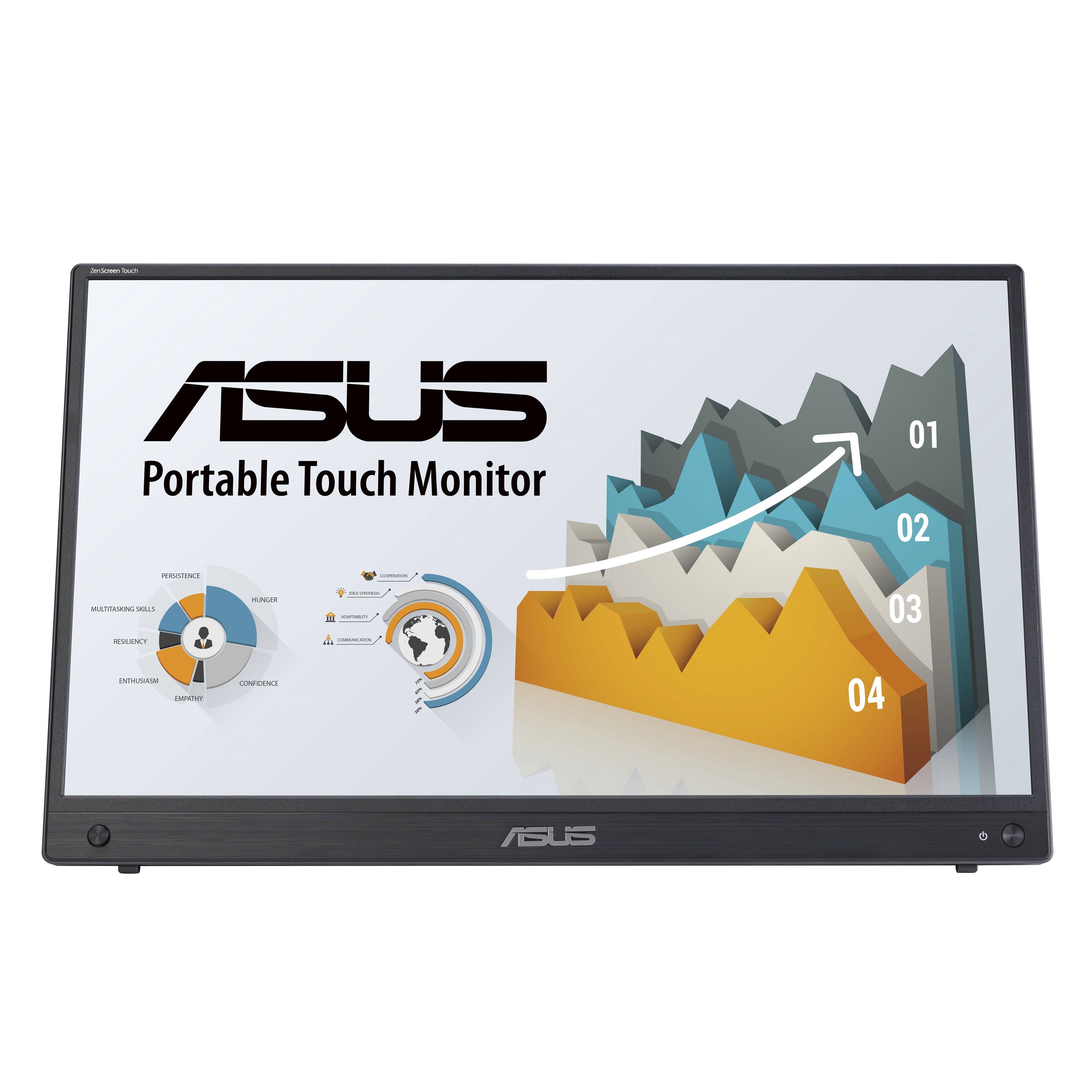 Moniteur à Ecran Tactile Asus MB16AHT Full HD 15,6"