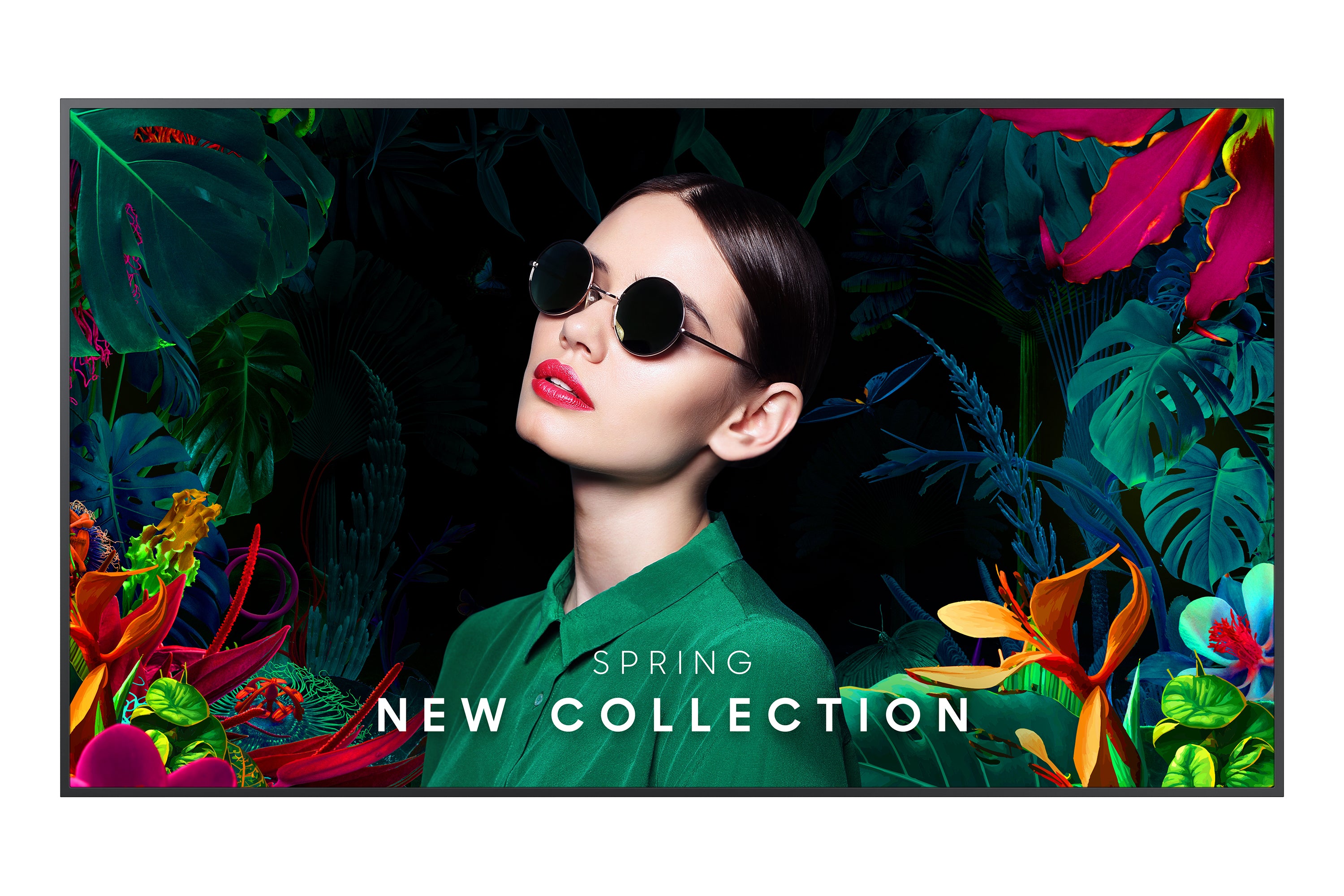 Samsung QM65C - Classe de diagonale 65" QMC Series écran LCD rétro-éclairé par LED - Crystal UHD - signalisation numérique - Tizen OS - 4K UHD (2160p) 3840 x 2160 - DEL de façade - noir