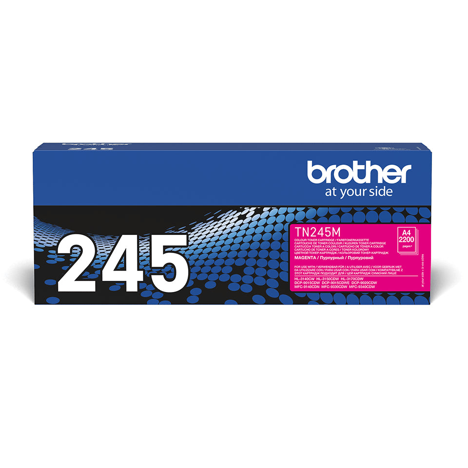 Toner original Brother HL3140CW/HL3150CDW Magenta (4 Unités)