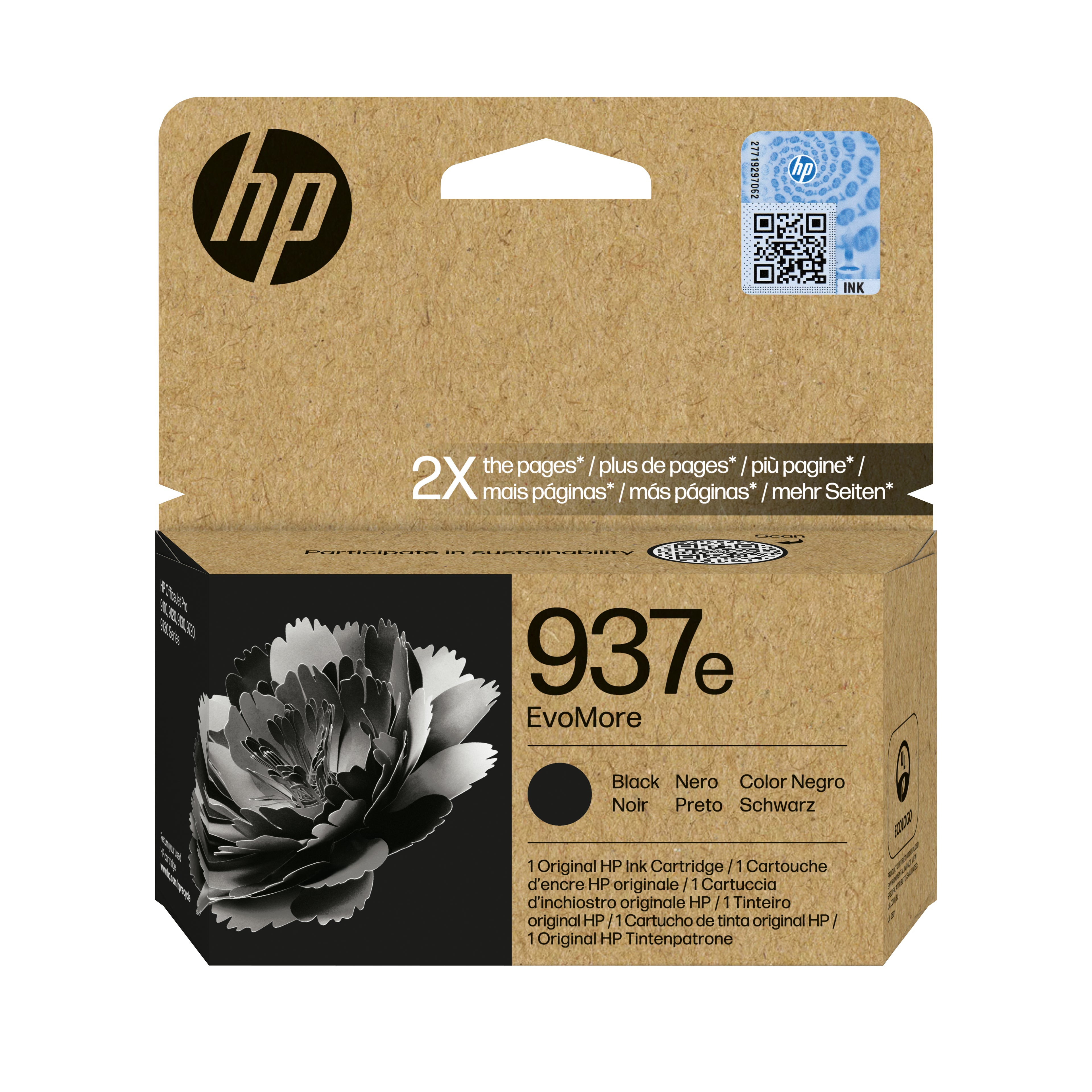 Cartouche d'encre originale HP 4S6W9NE Noir