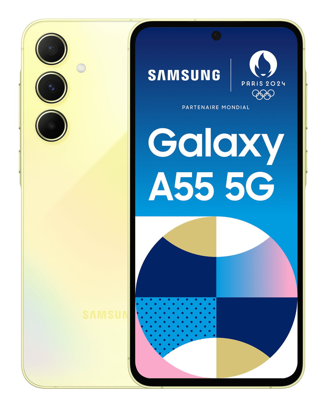 Smartphone Samsung Galaxy A55 6,6" Octa Core 8 GB RAM 128 GB Jaune
