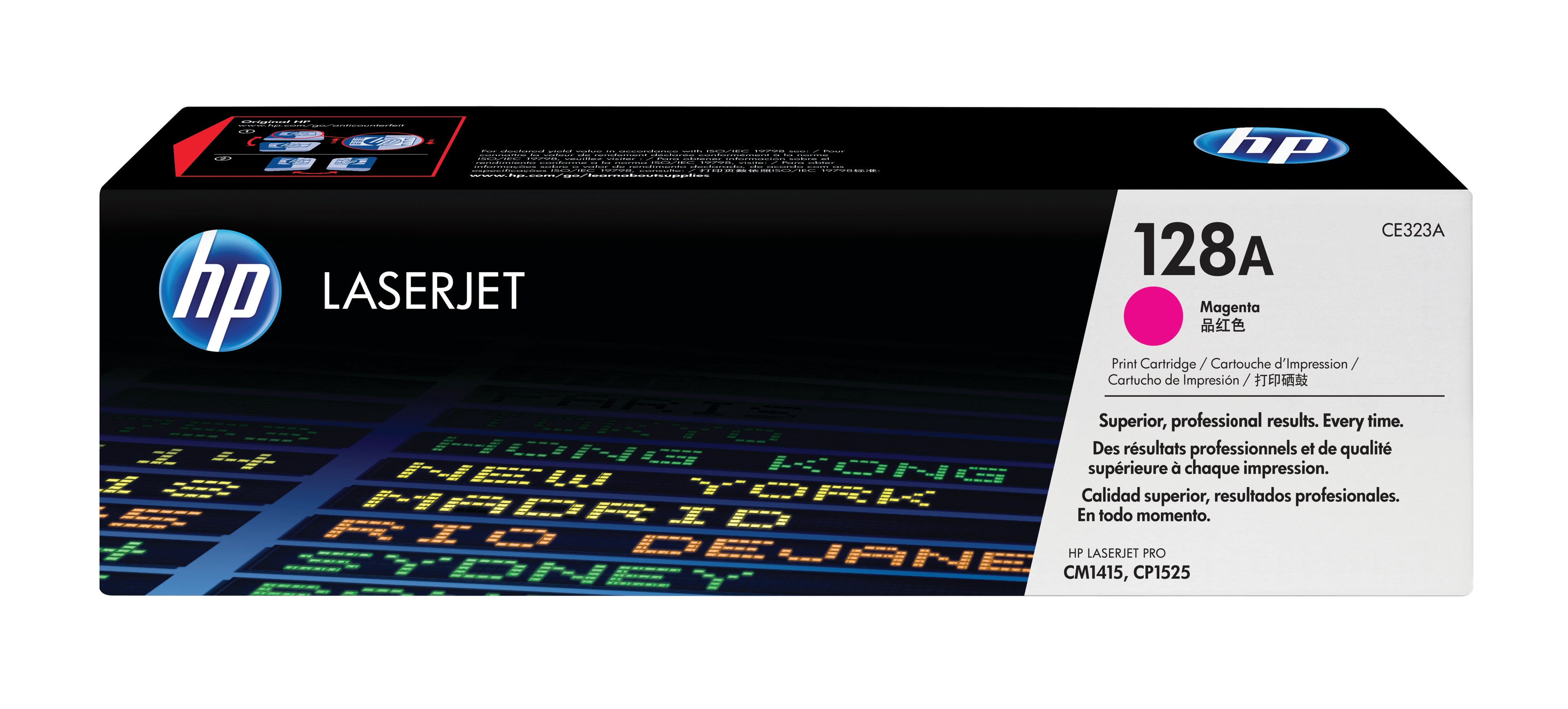Toner original HP 128A Jaune Magenta