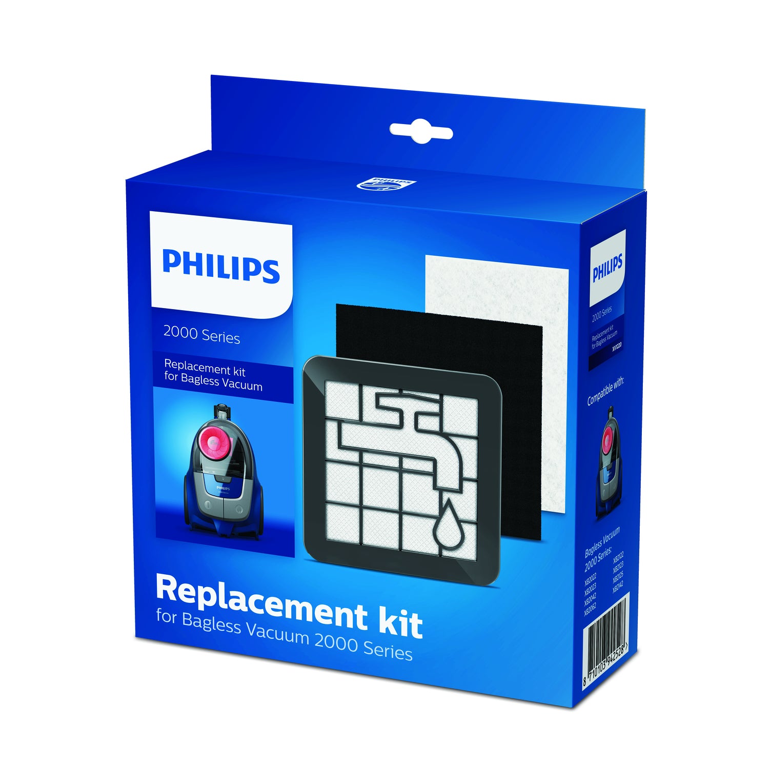 Sac de Rechange pour Aspirateur Philips XV1220 / 01