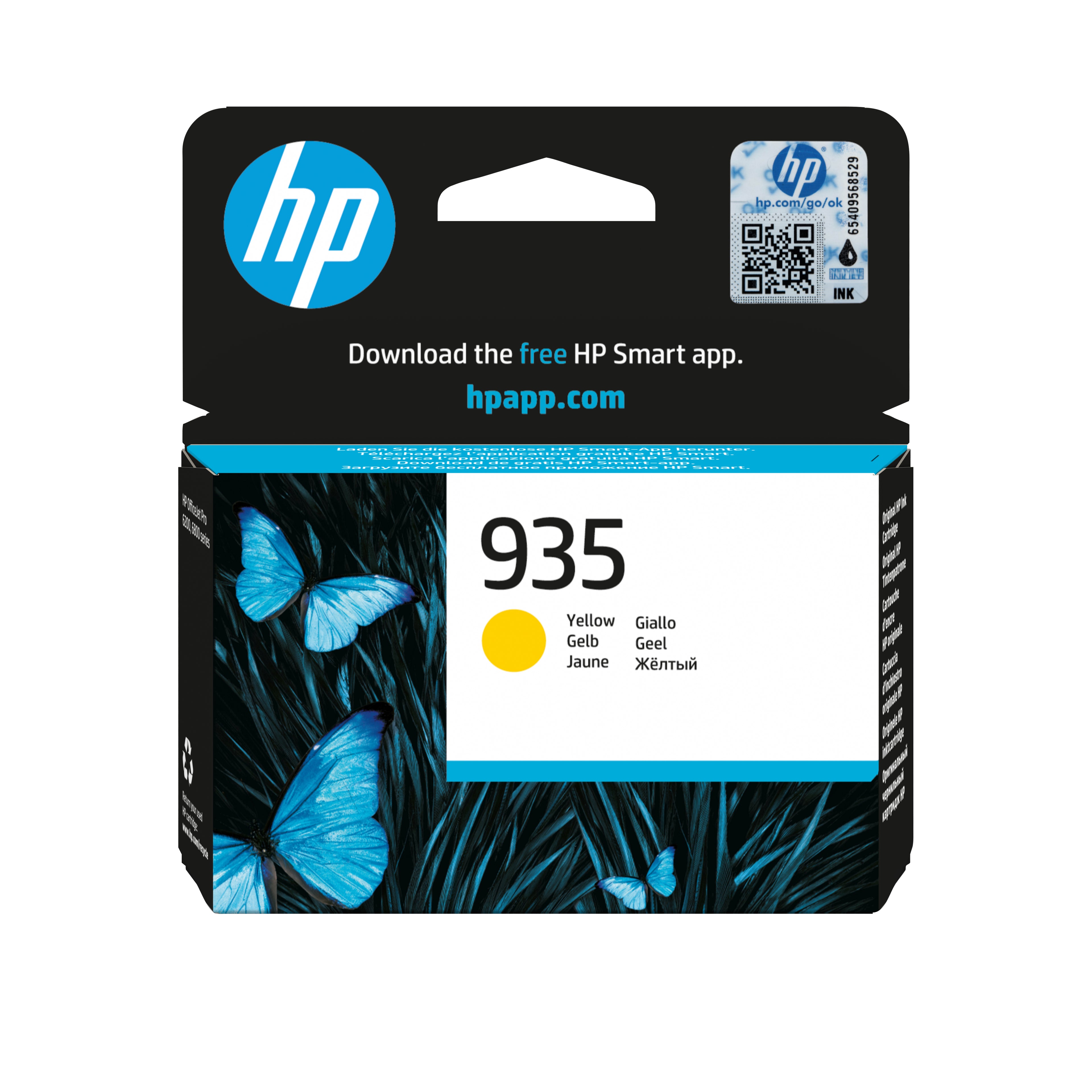 Cartouche d'encre HP 935 (Jaune)
