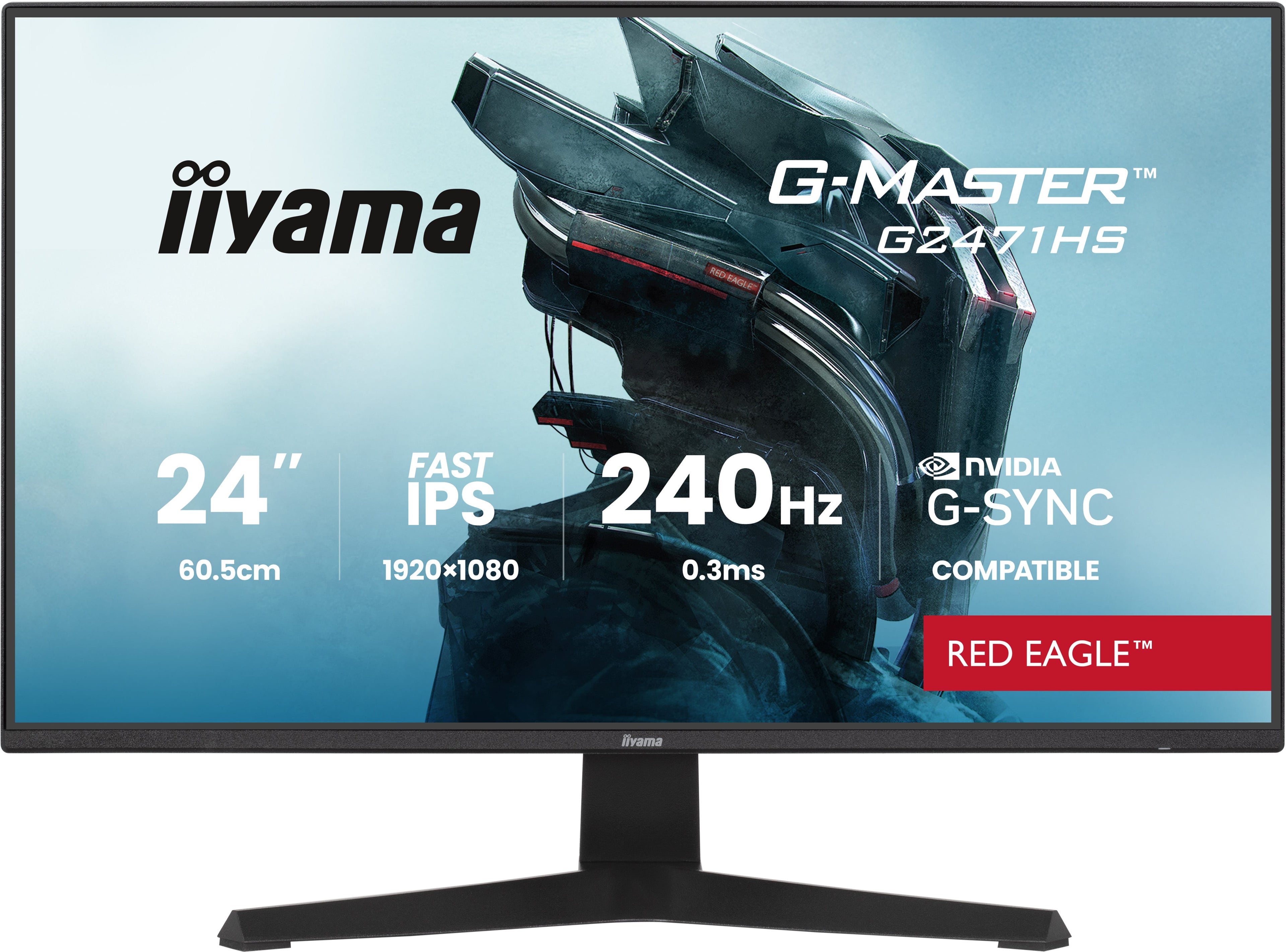 Ecran 23.8" FHD IIYAMA G2471HS-B1
