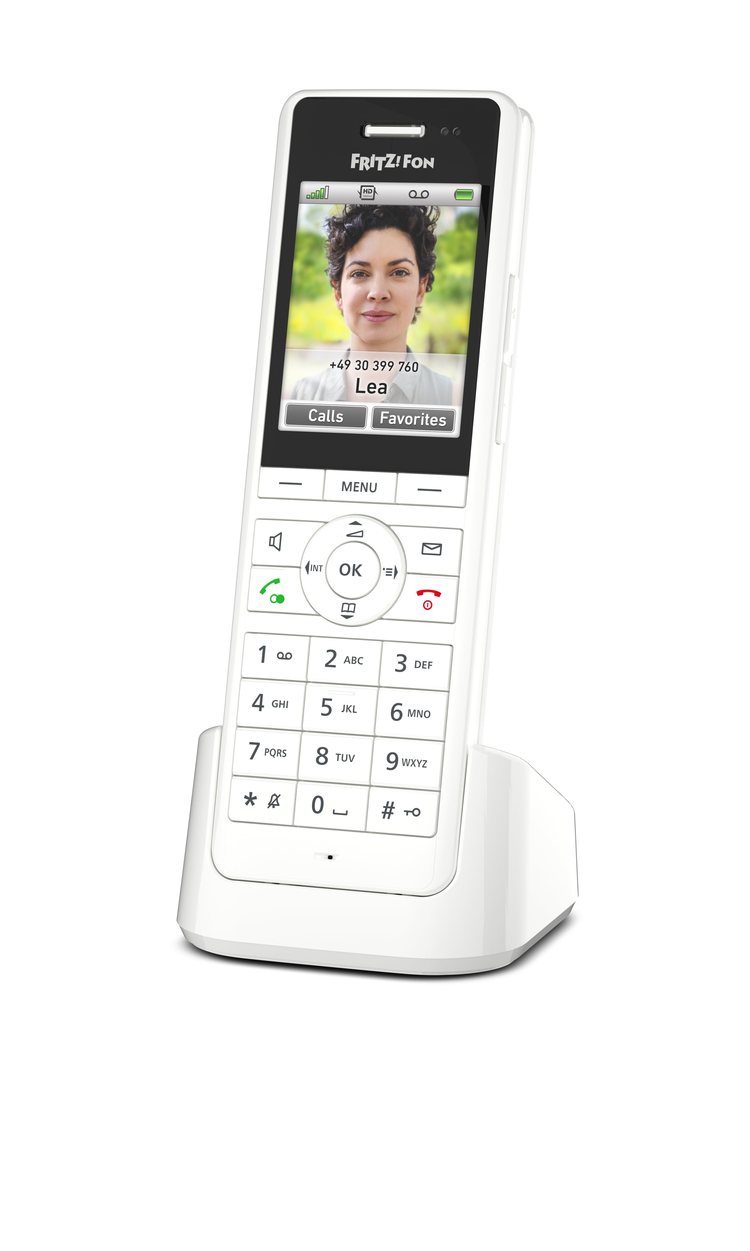 Téléphone fixe Fritz! 20003010 Blanc