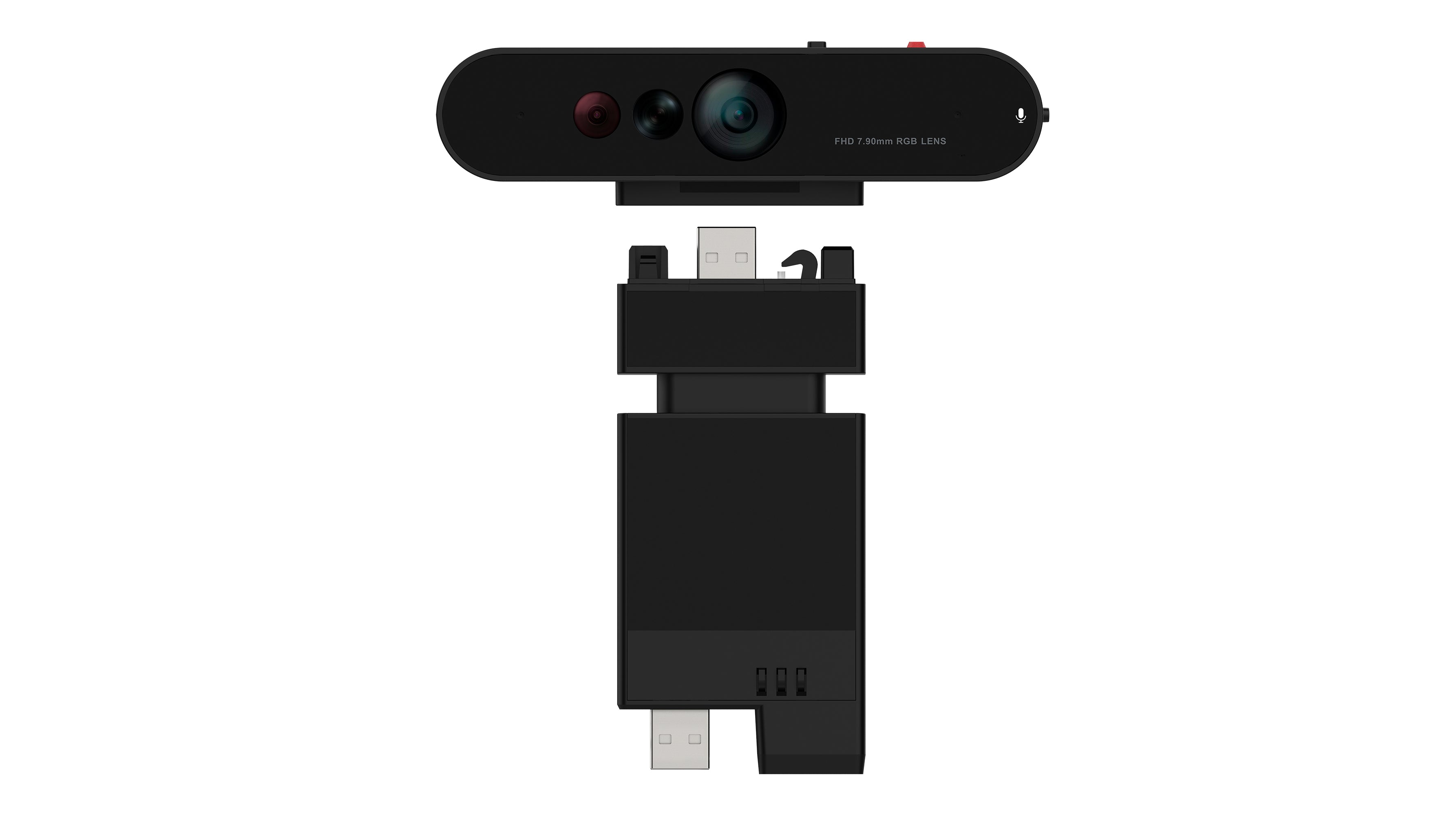 Webcam Lenovo 4XC1K97399 Full HD