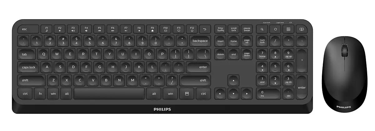 clavier et souris Philips SPT6307B/16 Noir QWERTY