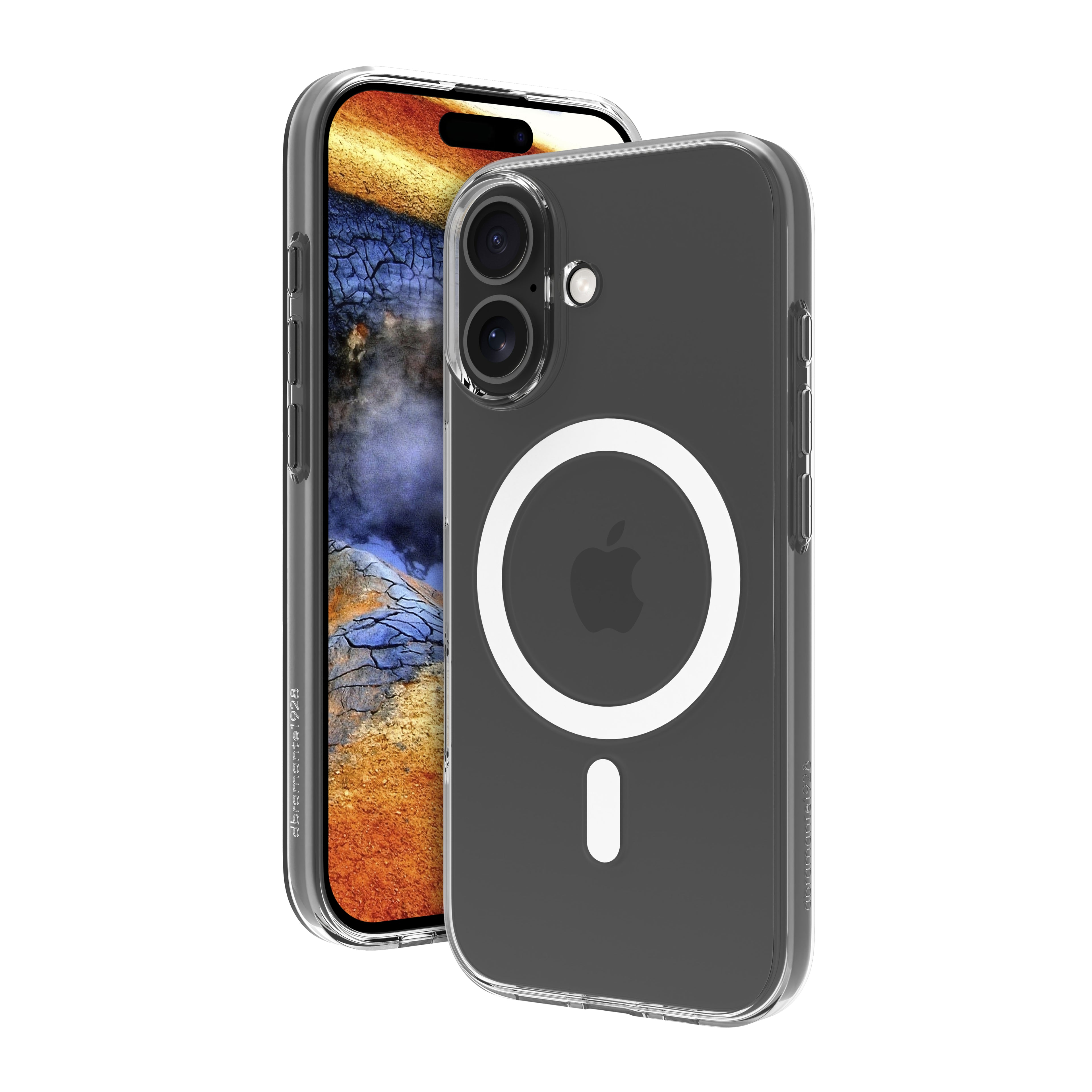 dbramante1928 Greenland Pro - Coque de protection pour téléphone portable - compatibilité avec MagSafe - plastique - clair - pour Apple iPhone 17