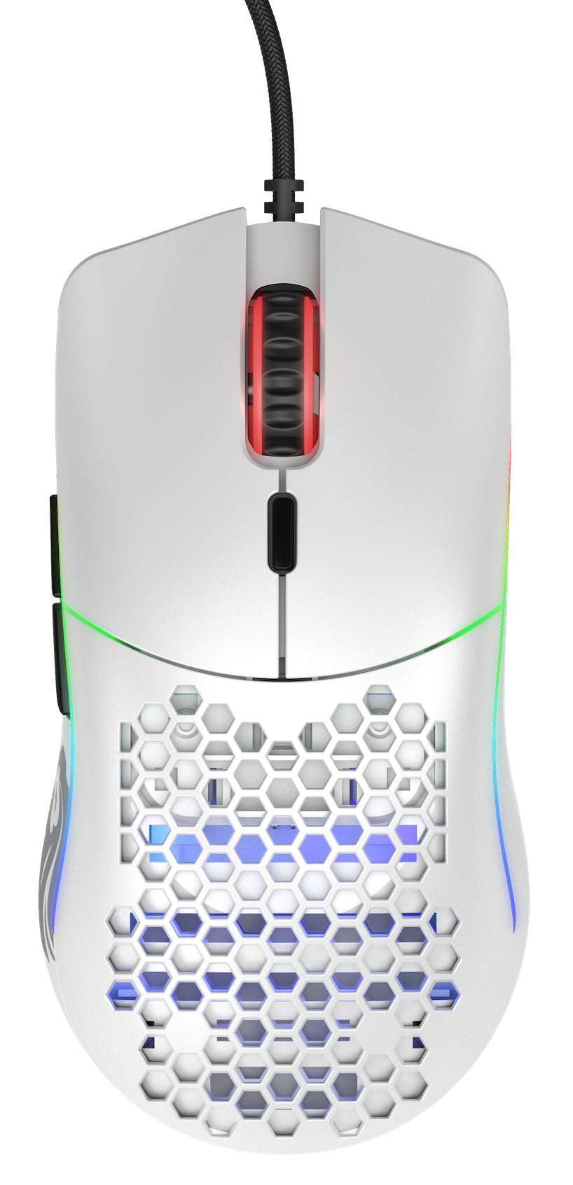 Souris filaire Gamer Glorious PC Gaming Race Model O RGB (Blanc)