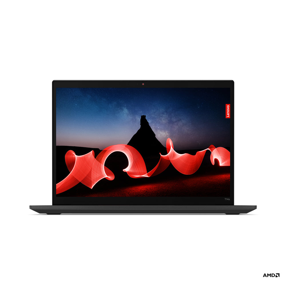 Lenovo ThinkPad T14s Gen 4 21F8 - Conception de charnière à 180 degrés - AMD Ryzen 7 Pro - 7840U / jusqu'à 5.1 GHz - Win 11 Pro - Radeon 780M - 16 Go RAM - 512 Go SSD TCG Opal Encryption 2, NVMe - 14" IPS 1920 x 1200 - Wi-Fi 6E, Bluetooth - noir profond -