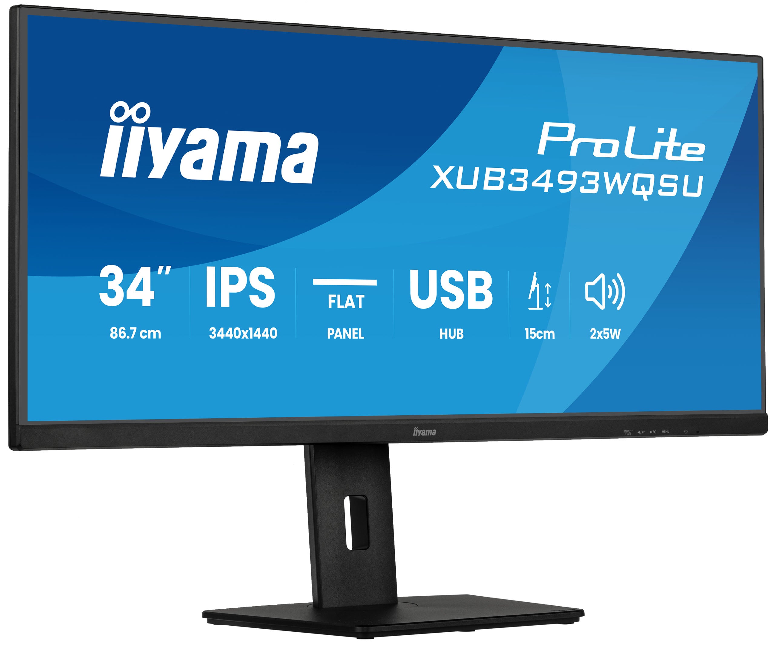 XUB3493WQSU-B6 34" UWQHD/120Hz/IPS/PIP/FreeSync