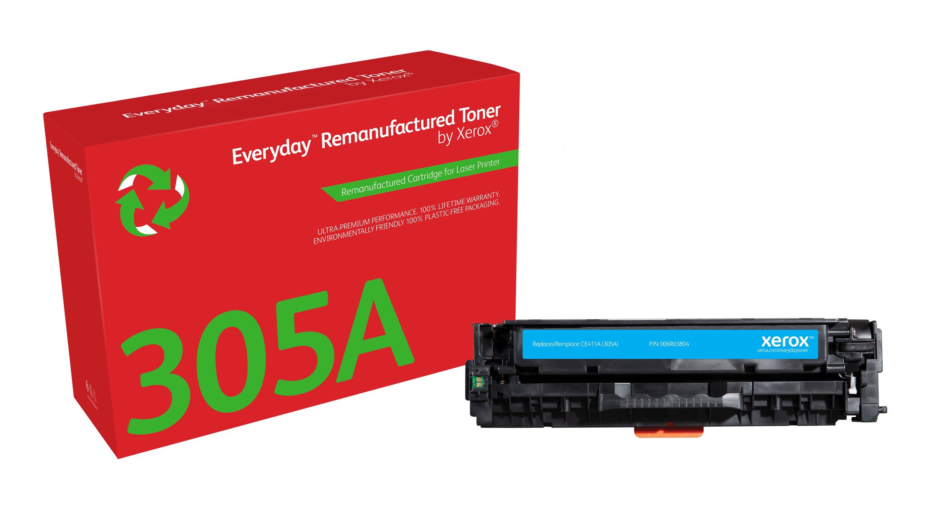 Toner Compatible Xerox 006R03804 Cyan