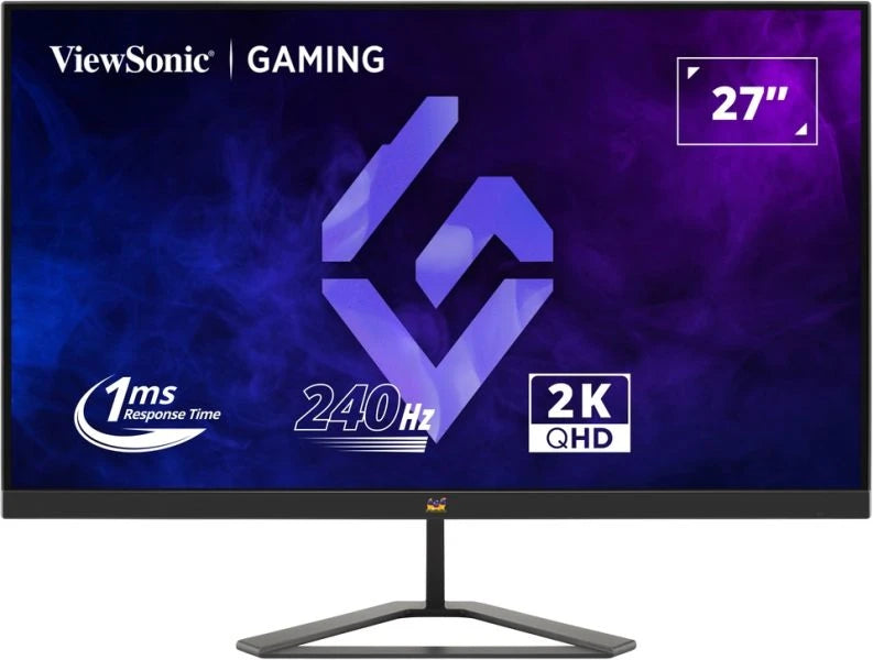 ViewSonic VX2758A-2K-PRO-3 - Écran LED - jeux - 27" - 2560 x 1440 QHD @ 240 Hz - IPS - 300 cd/m² - 1000:1 - HDR10 - 1 ms - 2xHDMI, DisplayPort