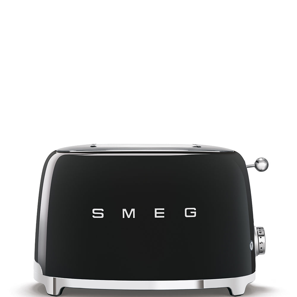 SMEG TOASTER 2x2 50´ STYLE BLACK TSF01BLEU