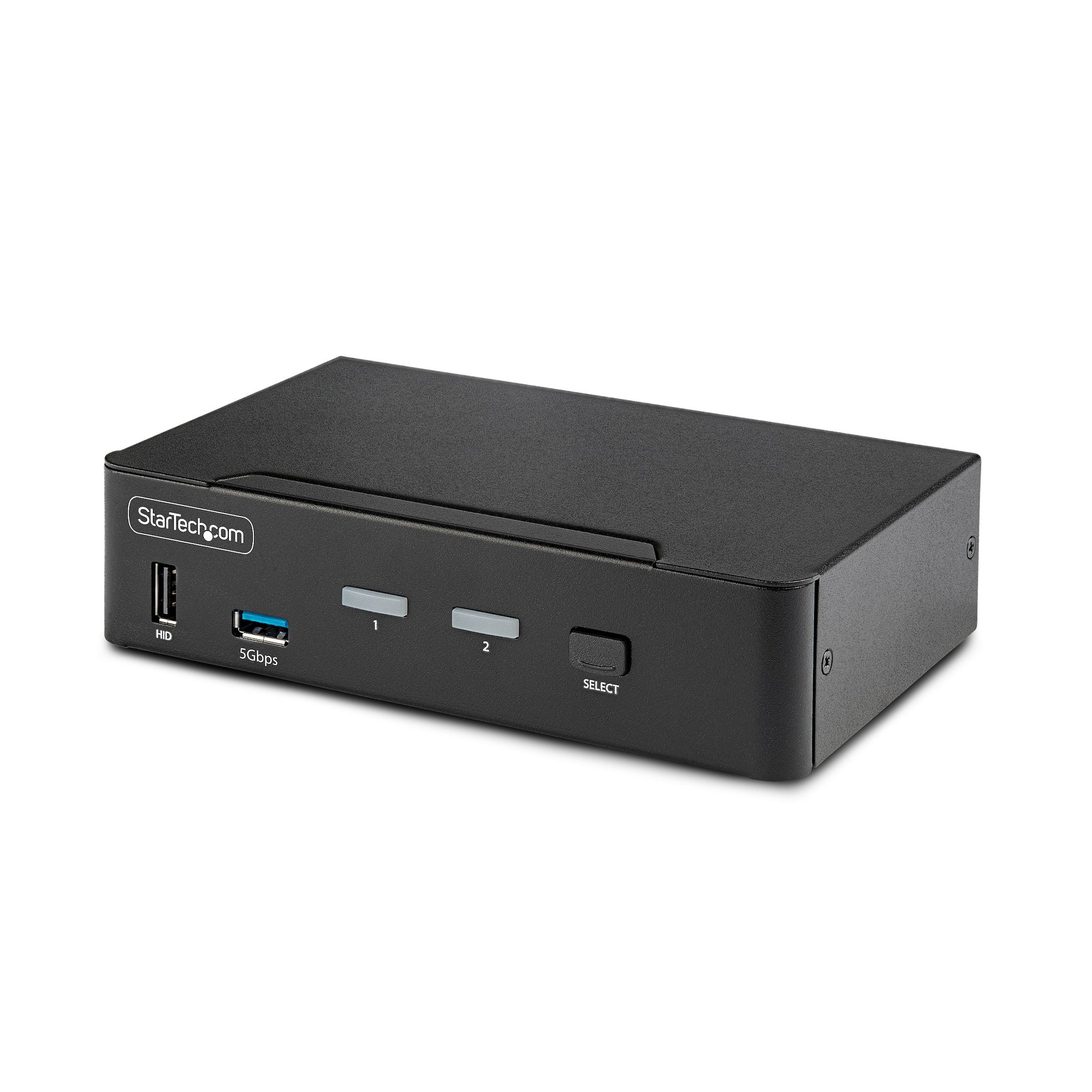 StarTech.com Switch KVM DisplayPort 2 Ports, 8K 60Hz, DP 1.4, 6 Ports USB - Commutateur écran-clavier-souris/audio/USB - 2 x KVM / audio / USB - 1 utilisateur local - de bureau - Conformité TAA