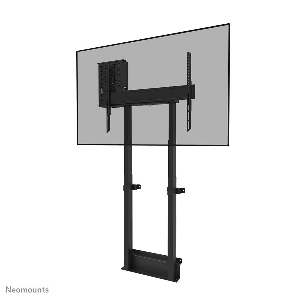 Neomounts WL55-875BL1 - Kit de montage (support mural) - motorisé - pour écran plat - verrouillable - acier - noir - Taille d'écran : 55"-100"