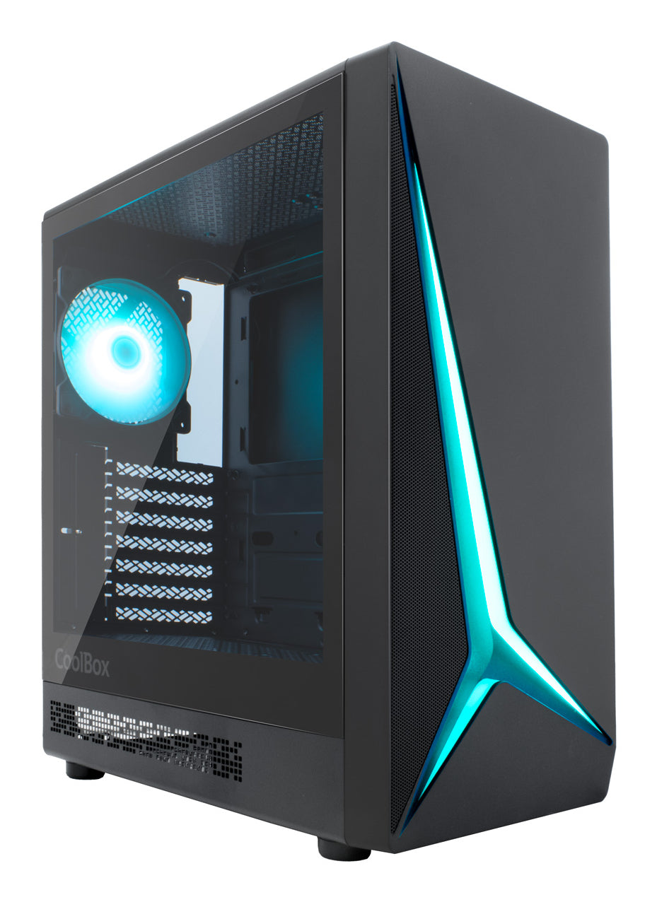 Boîtier ATX semi-tour CoolBox COO-CHA-GA450B-0 Noir