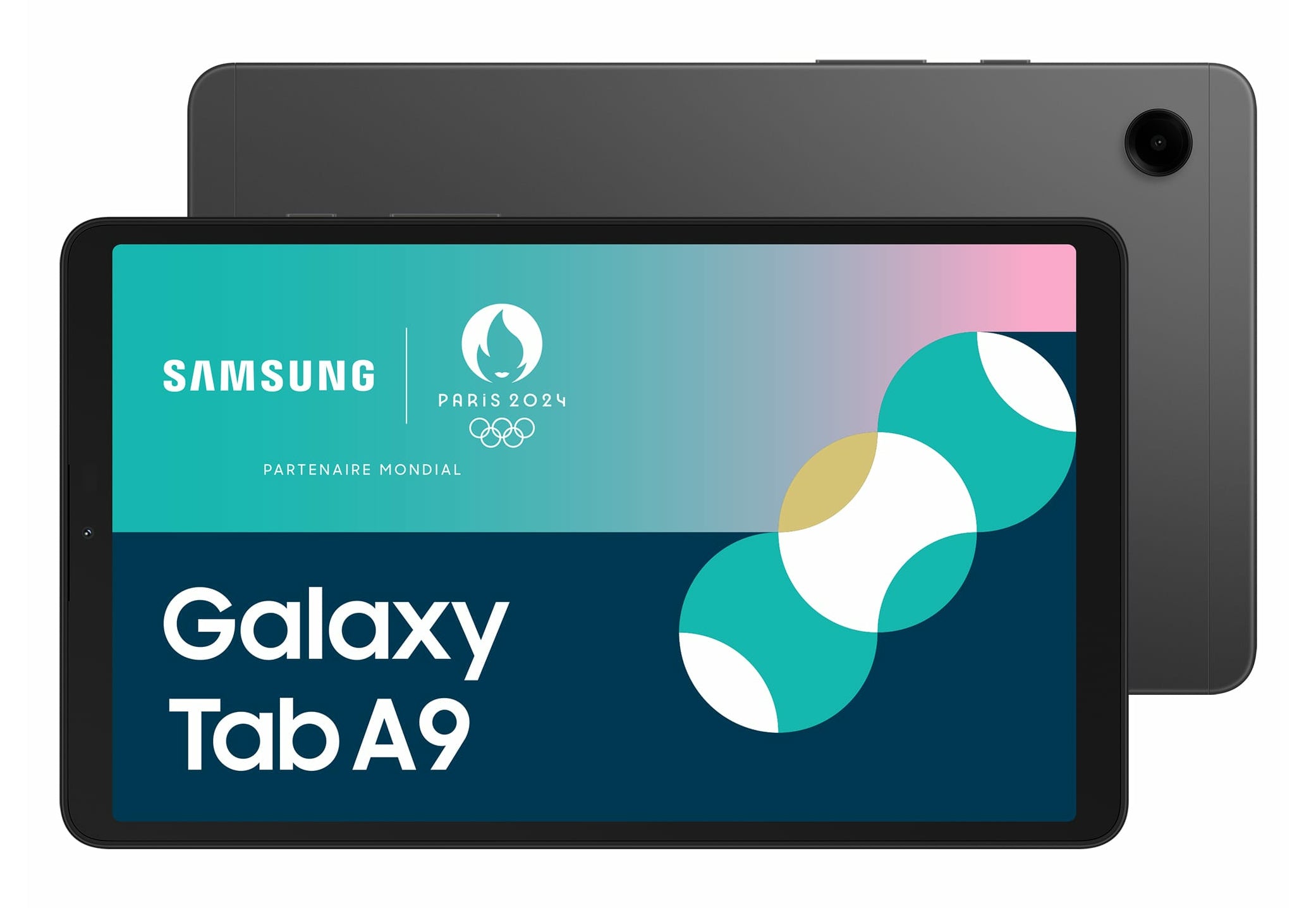 Samsung Galaxy Tab A9 - Tablette - Android - 64 Go - 8.7" TFT (1340 x 800) - Logement microSD - 3G, 4G - graphite