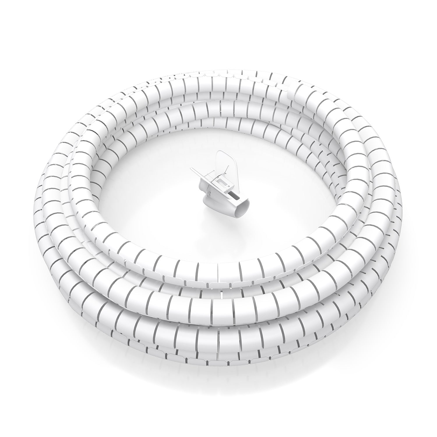 Organisateur de Câbles Aisens A151-0918 Blanc 2 mm