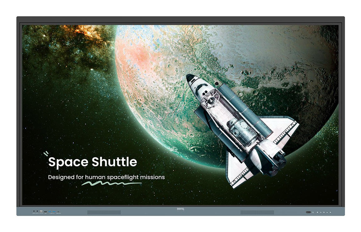 BenQ Board Essential RE8604 - Classe de diagonale 86" RE04 Series écran LCD rétro-éclairé par LED - éducation - avec écran tactile (multi-touches) - Android - 4K UHD (2160p) 3840 x 2160 - LED à éclairage direct