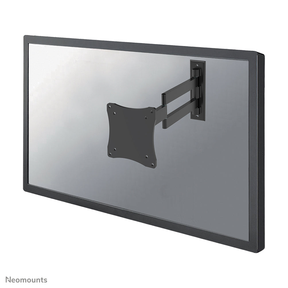 Neomounts FPMA-W830 - Support - pleine action - pour Écran LCD - noir - Taille d'écran : 10"-27" - montable sur mur