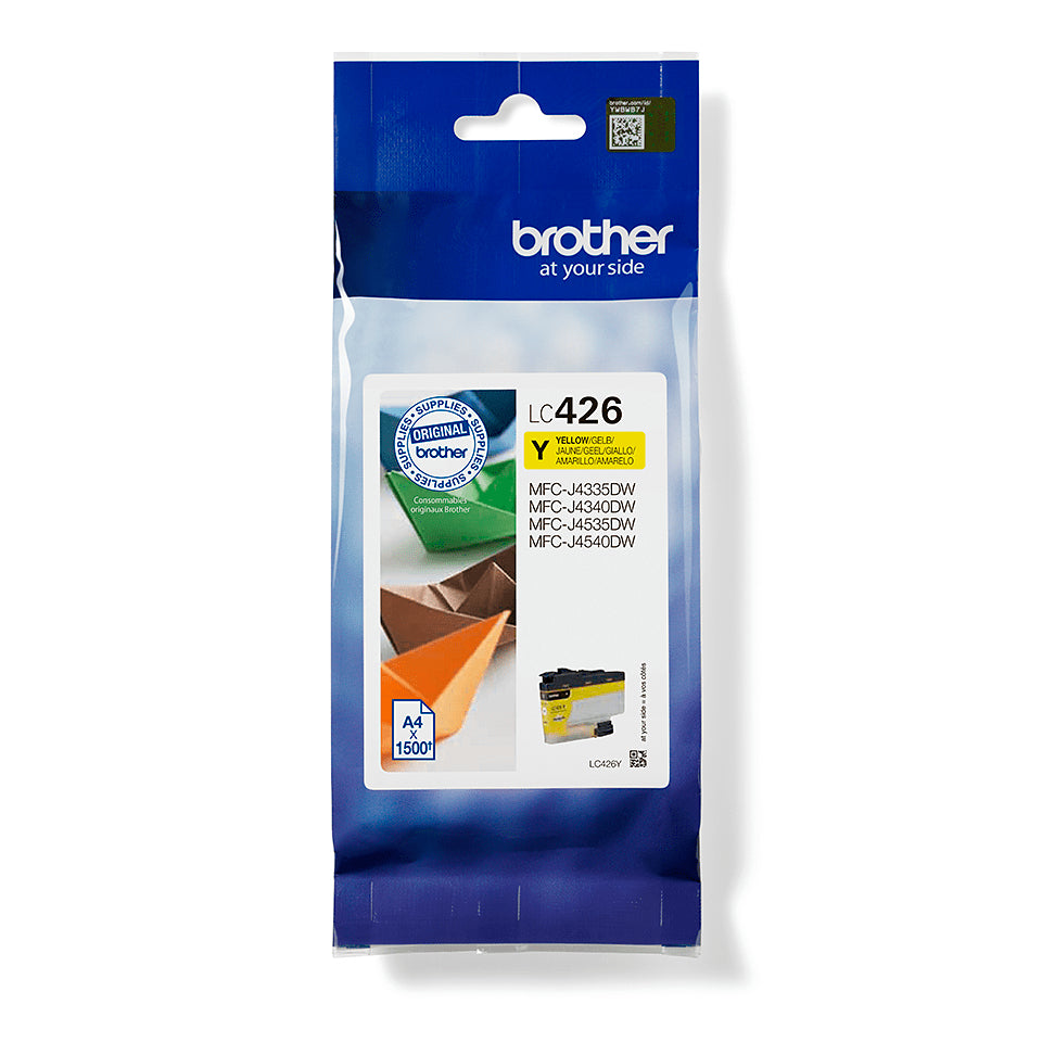 Cartouche d'encre originale Brother LC-426Y Jaune