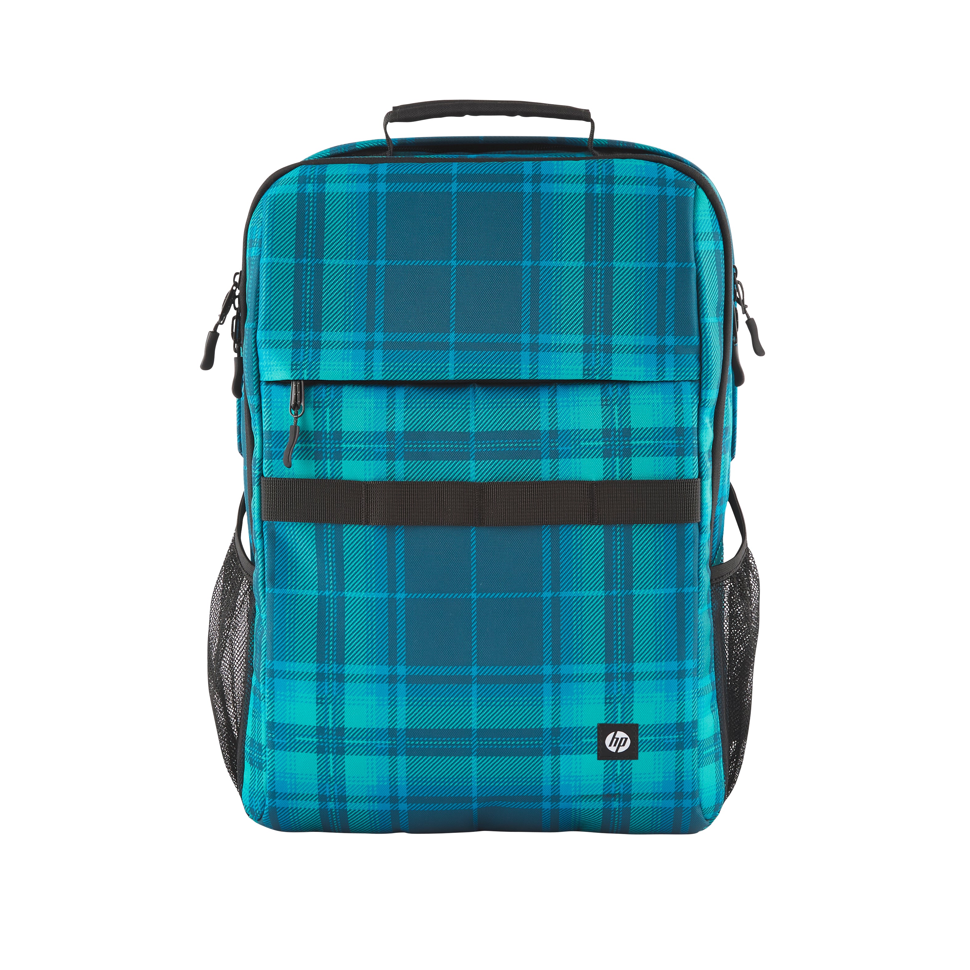 HP - Campus XL - sac à dos pour ordinateur portable - 16.1" - bleu plaid écossais