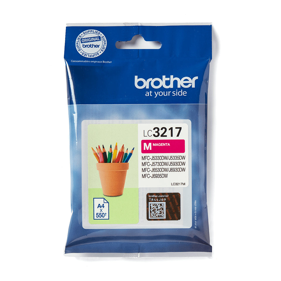 Cartouche d'encre originale Brother LC3217M Magenta