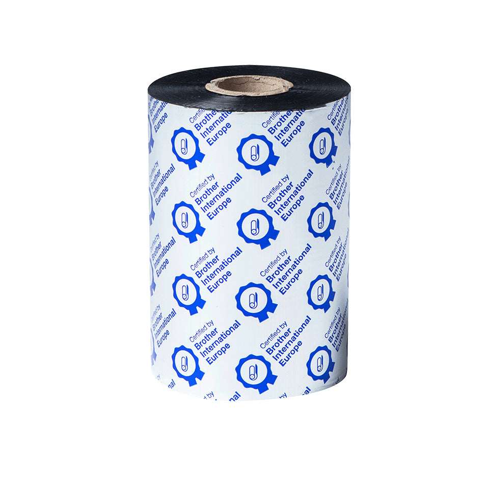Brother Standard - Noir - 110 mm x 450 m - recharge ruban d'encre d'imprimante (transfert thermique) (pack de 8) - pour Brother TJ-4020, 4120, Titan Industrial Printer TJ-4021, 4121, 4420, 4422, 4520, 4522