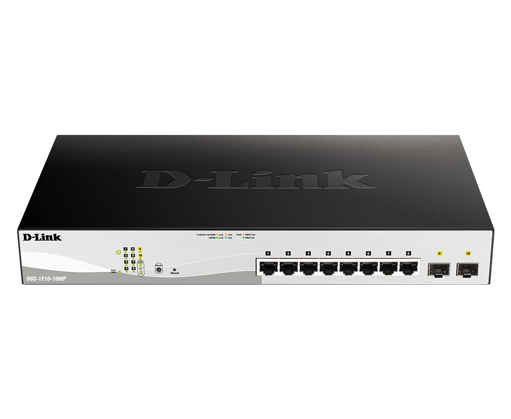 Switch D-Link DGS-1210-10MP/E 130 W