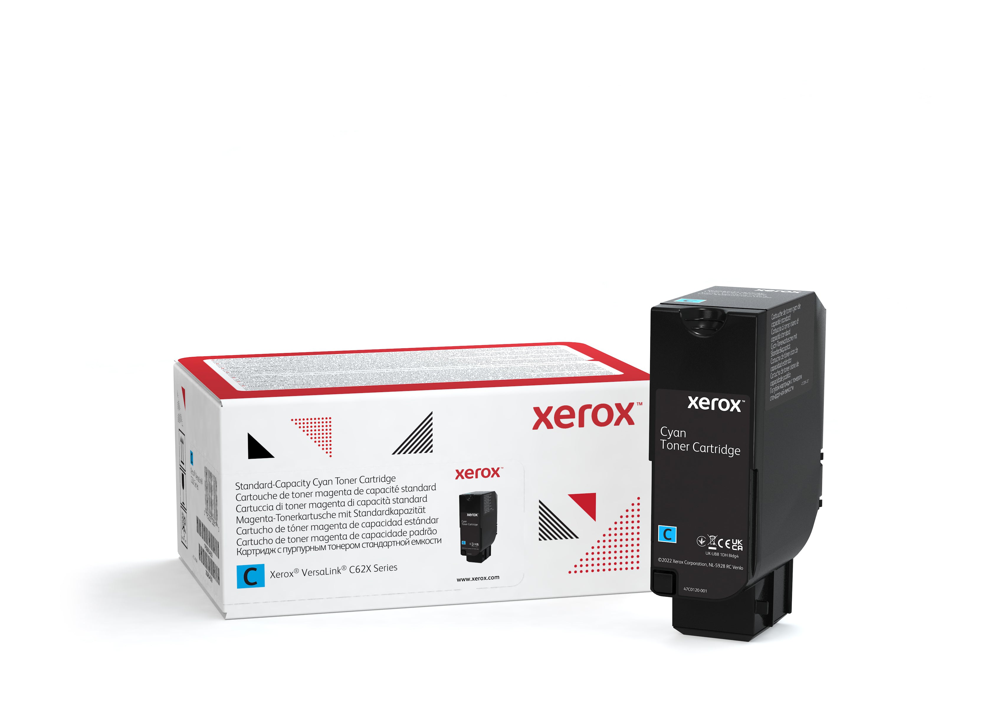 Xerox - Cyan - original - boîte - cartouche de toner - pour VersaLink C625, C625V_DN