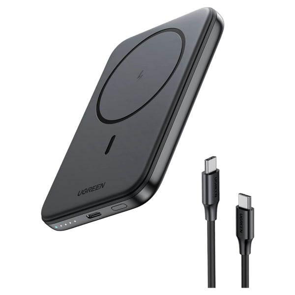 Sans fil/5000mAh/USB-C/15W/Beige