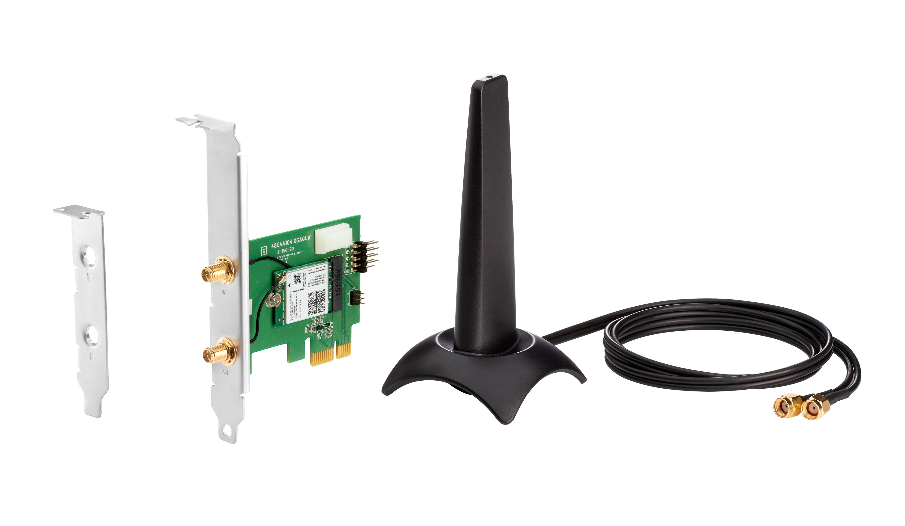 Intel AX210 - Adaptateur réseau - M.2 2230 - Wi-Fi 6E, Bluetooth 5.2 - pour Workstation Z4 G4, Z4 G5, Z6 G4, Z6 G5, Z8 G4