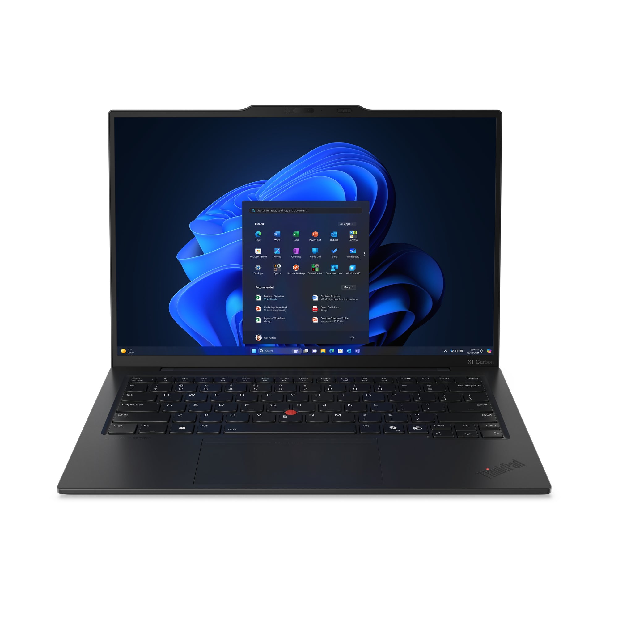 Ordinateur Portable Lenovo 21NX007GSP 14" intel core ultra 7 32 GB RAM 1 TB SSD Espagnol Qwerty