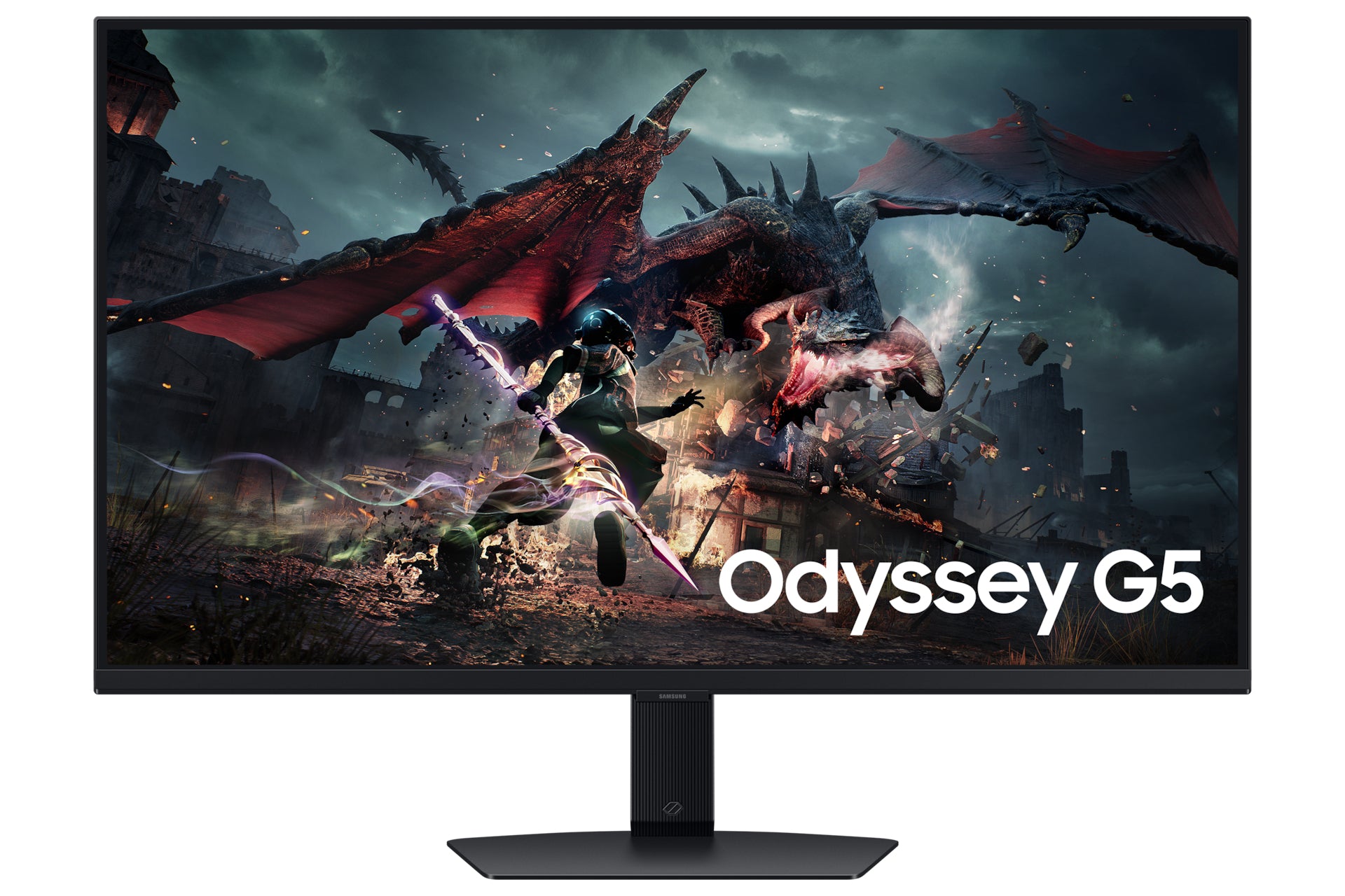 Ecran 32" Samsung Odyssey G5 G50D Quad HD 180Hz (Noir)