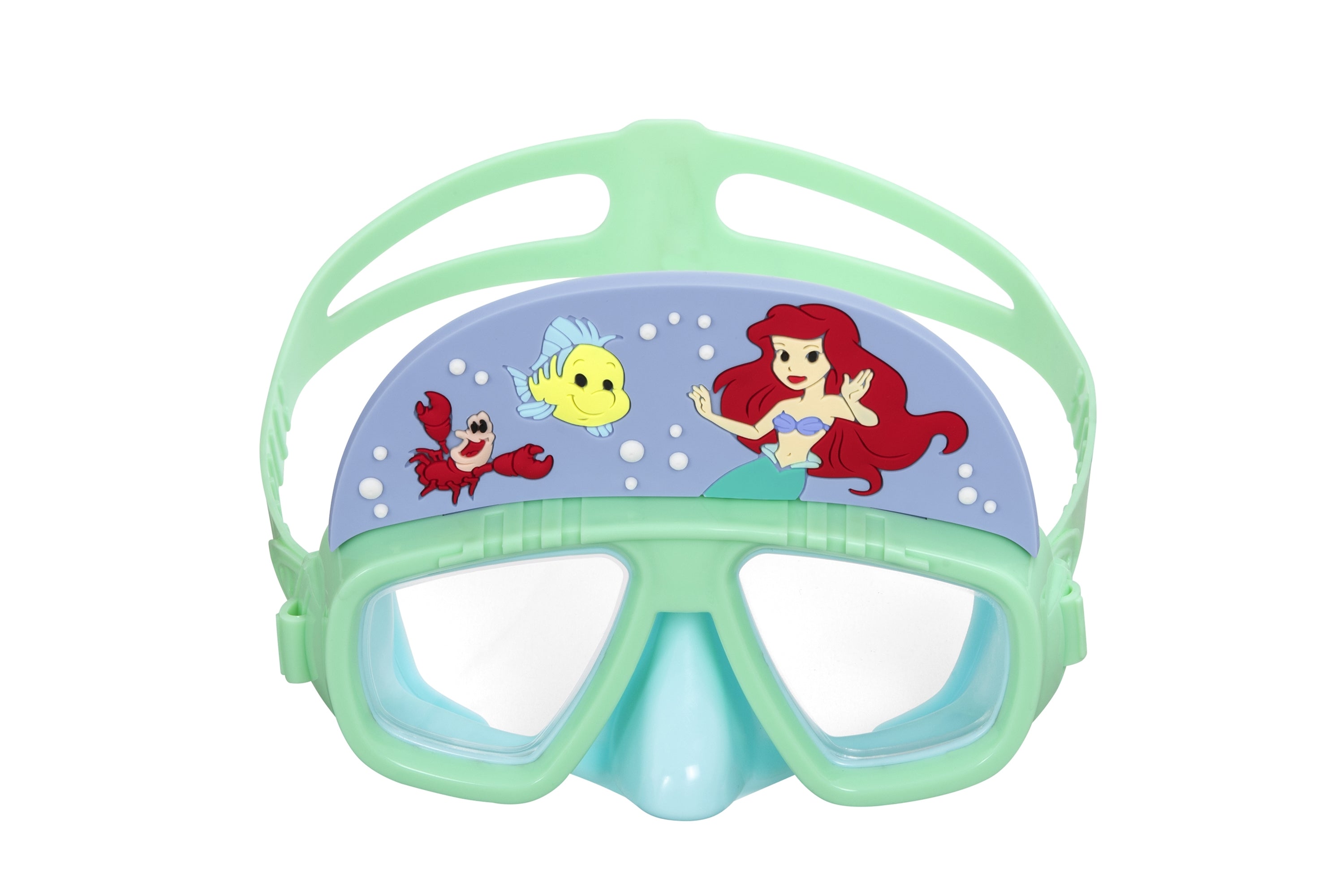 Bestway Lunettes de natation pour enfants Bande de silicone Princesses +3 ans Piscine et Plage 09115
