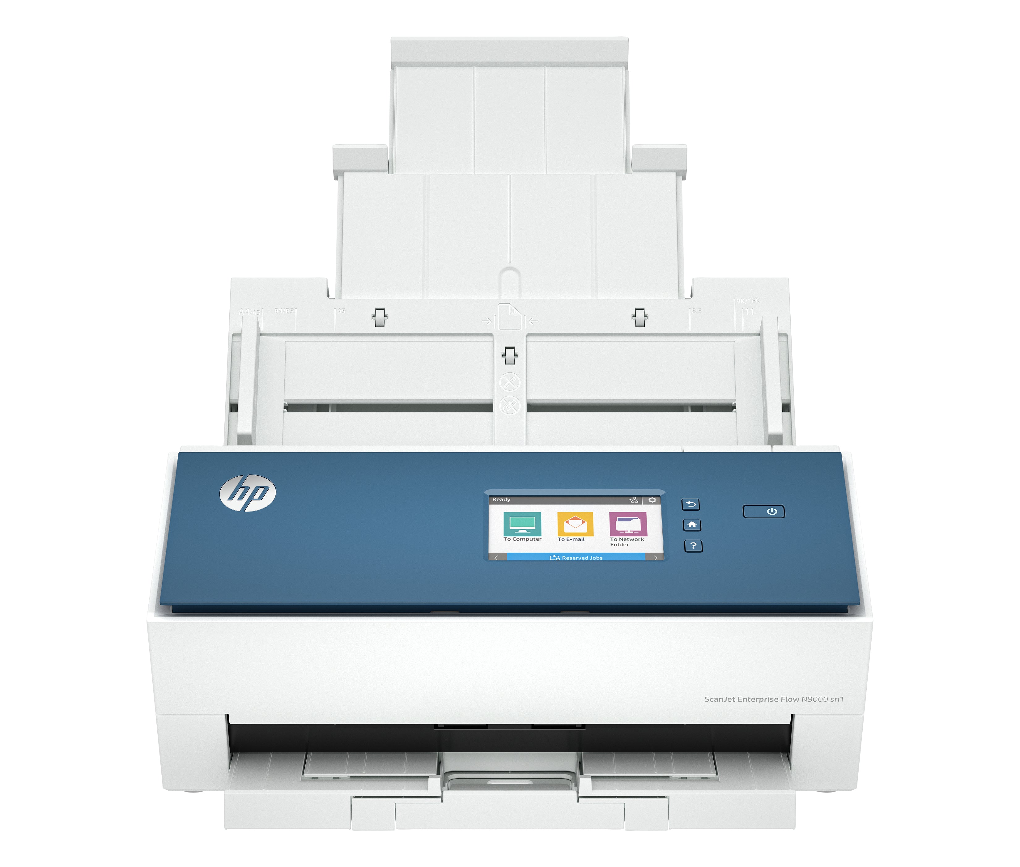 Scanner de documents - CMOS / CIS - Recto-verso - A3/Ledger - 600 dpi x 600 dpi - jusqu'à 80 ppm (mono) / jusqu'à 80 ppm (couleur) - Chargeur automatique de documents (100 feuilles) - jusqu'à 30000 pages par jour - USB 3.0, Gigabit LAN
