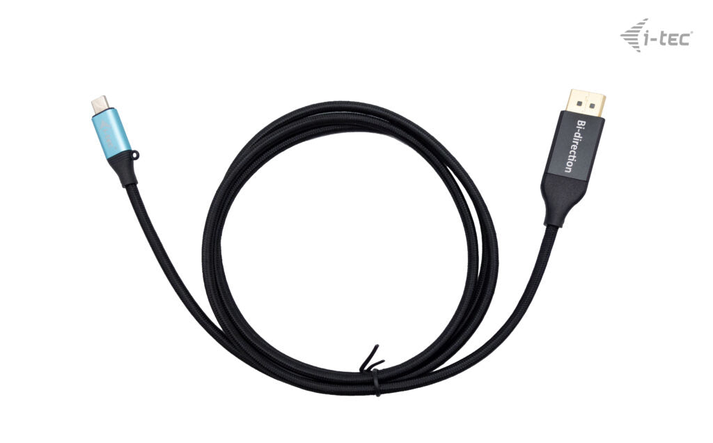 Câble USB i-Tec C31CBLDP8KBIDIR Noir