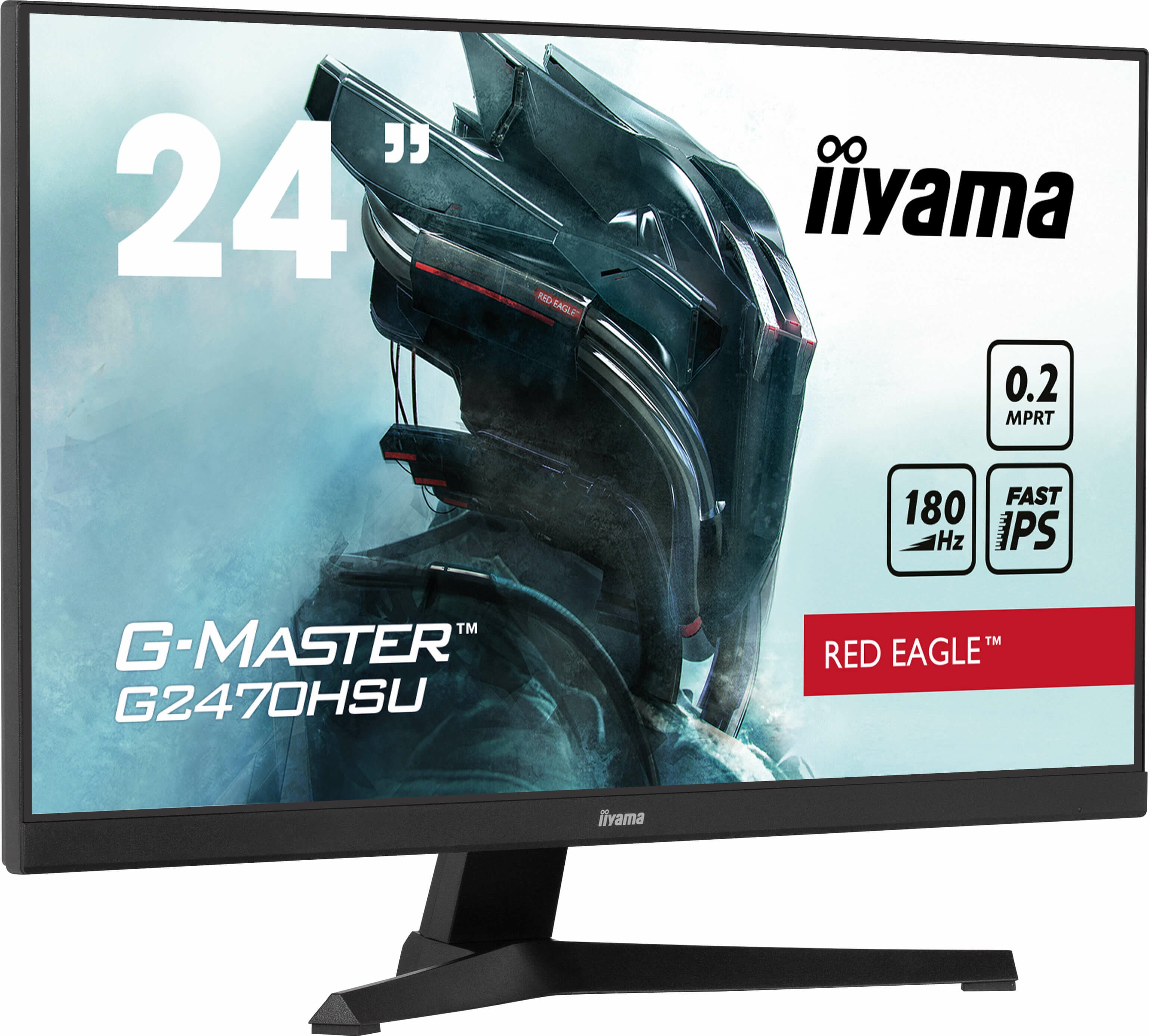 Écran Iiyama G2470HSU-B6 Full HD 23,8" 180 Hz 60 Hz