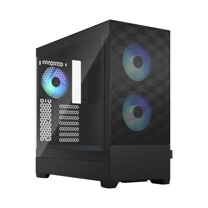 Boitier Moyen Tour ATX Fractal Design Pop Air RGB avec panneau vitré (Noir)